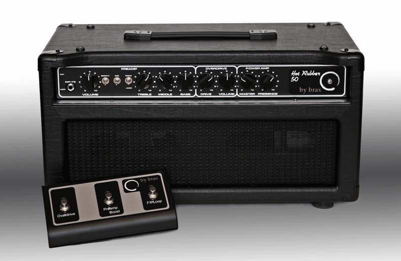 Image of Black Tolex 50W HRM with Footswitch